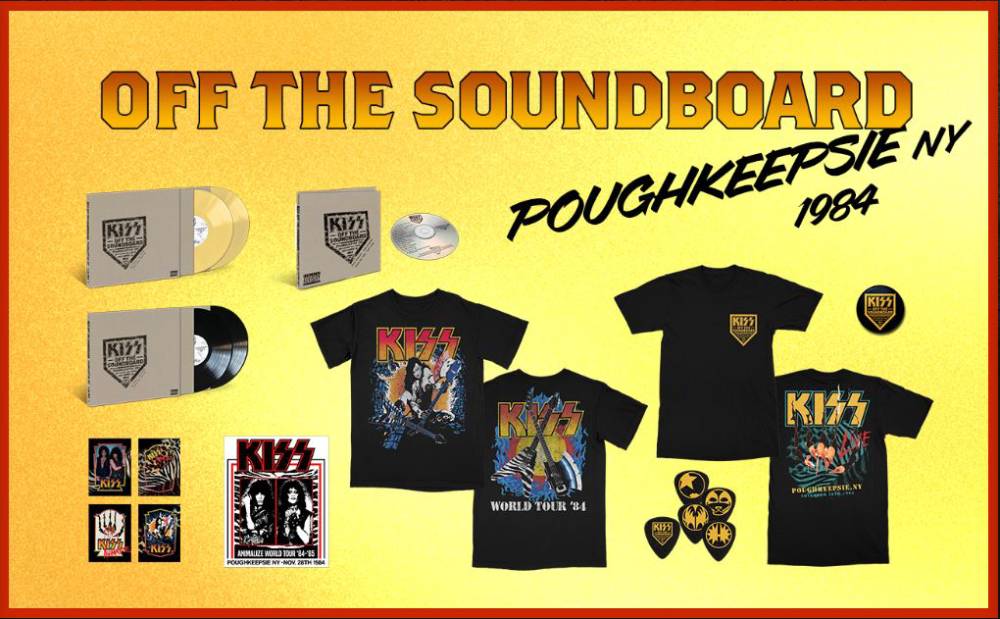 KISSのオフィシャル・ブートレッグ第5弾「OFF THE SOUNDBOARD:LIVE IN