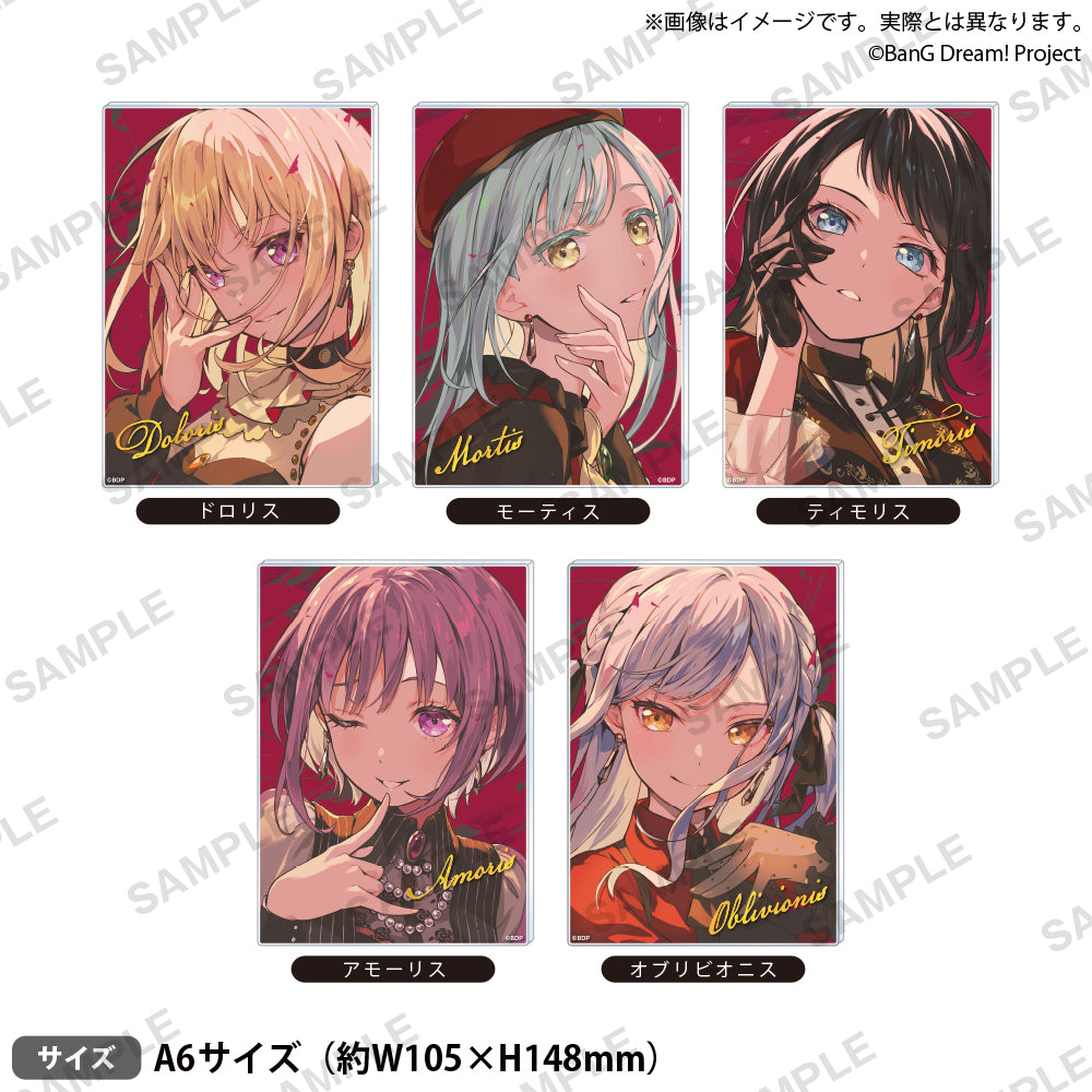 信澤収展アクリルパネル BanG Dream! 「オブリビオニス」｜ブシロード