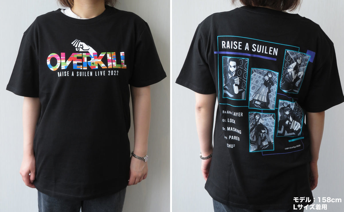 RAISE A SUILEN LIVE 2022「OVERKILL」 Tシャツ Mサイズ