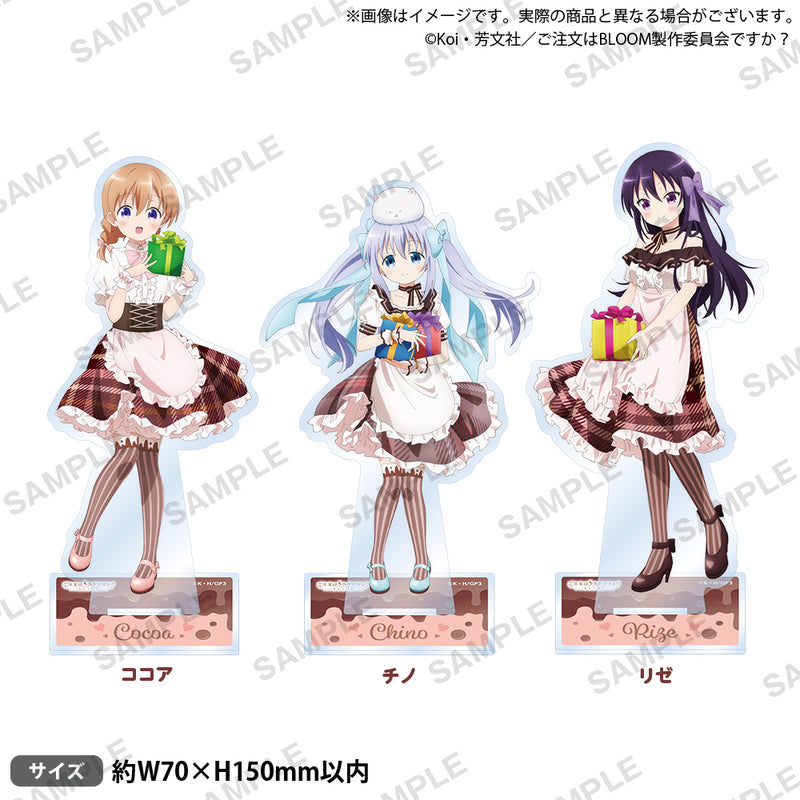 ご注文はうさぎですか？BLOOM アクリルスタンド リゼ バレンタイン2023ver.