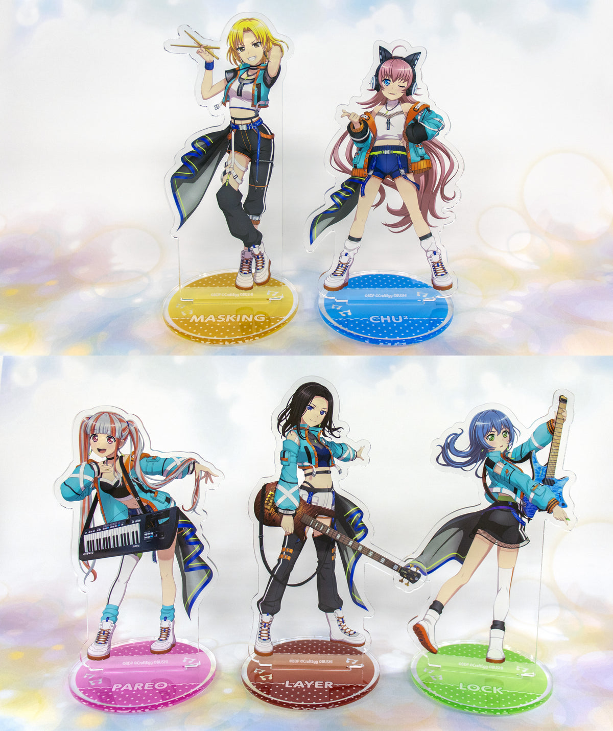 バンドリ！ ガールズバンドパーティ！ アクリルスタンド 2022ver