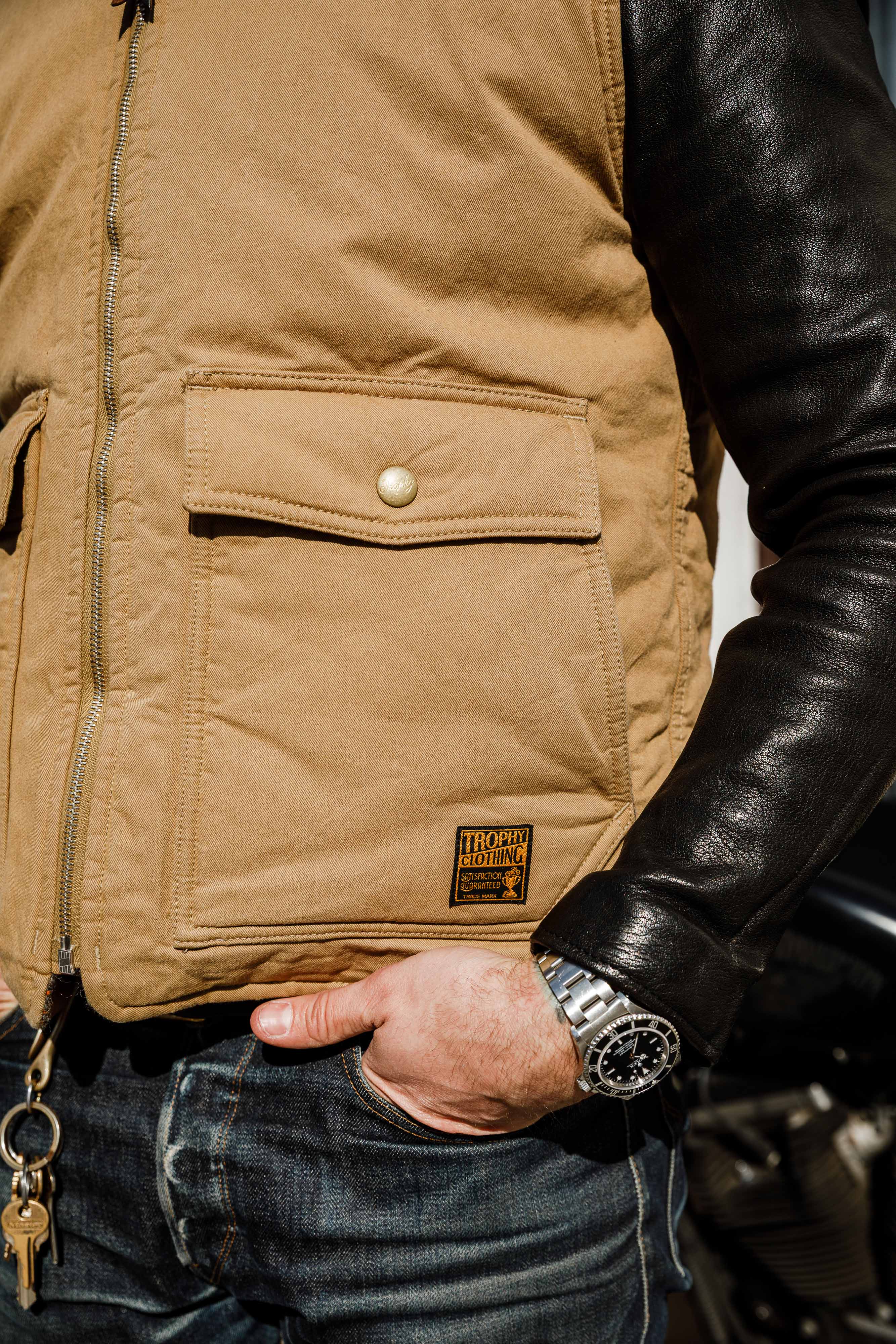 Trophy Clothing - Storm Vest - Beige