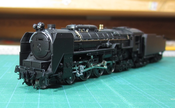 KATO C62 常磐形 (ゆうづる牽引機) 入線: 仏間鉄道