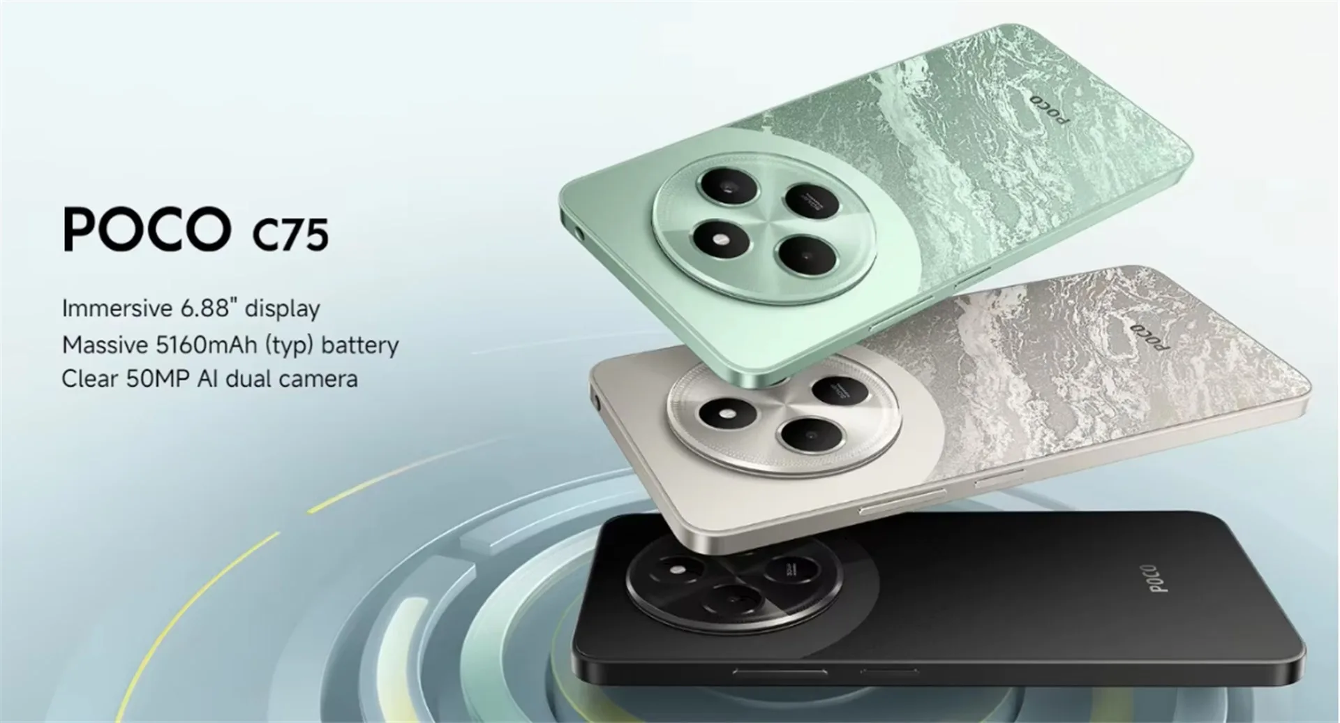 POCO C75 レビュー : 6.88インチ大画面と以外にもカメラ性能が実用的