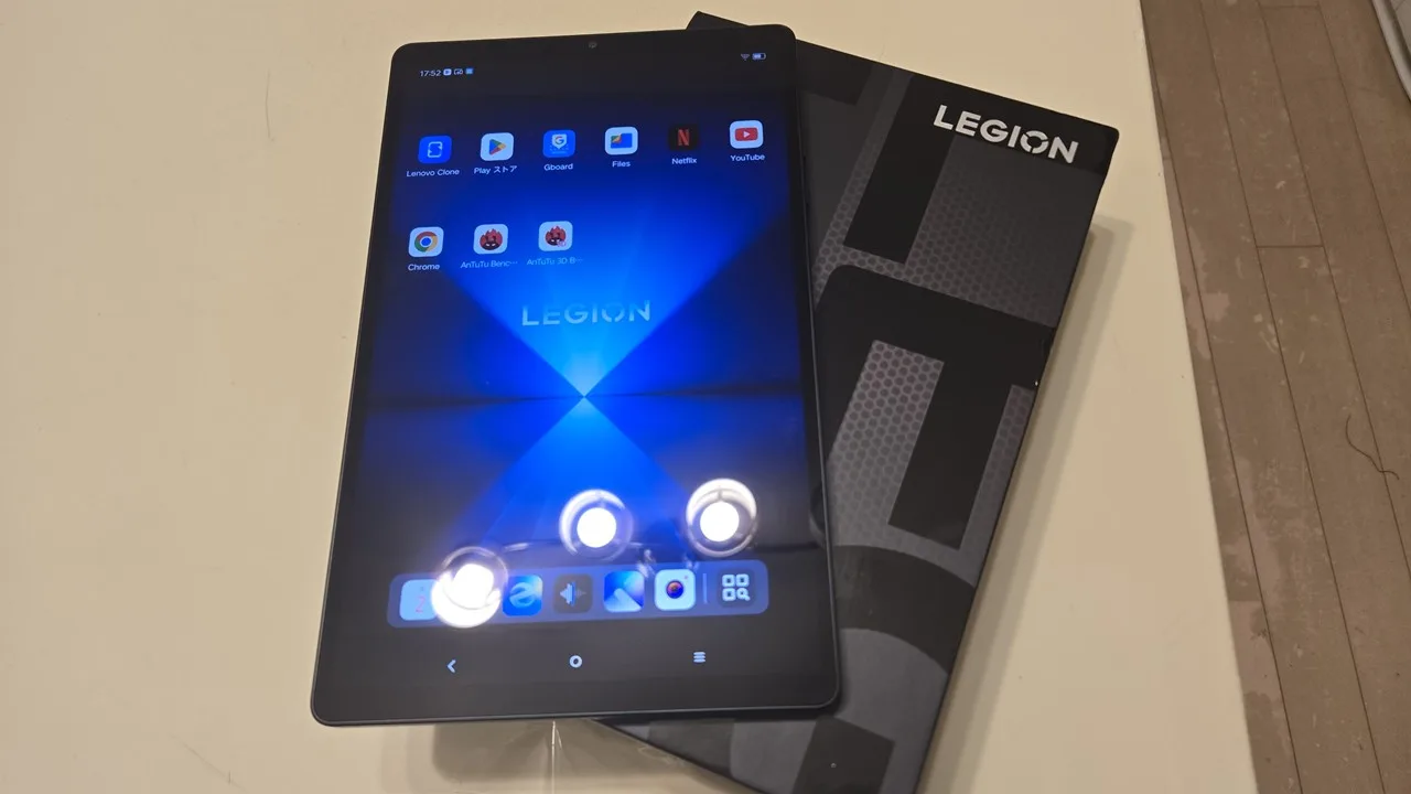 AnTuTu 270万点で5.0万円。「LEGION Y700 Gen4」 がまた値下げ中。専用
