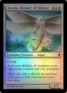 ROE)Linvala Keeper of Silence(F)/静寂の守り手、リンヴァーラ