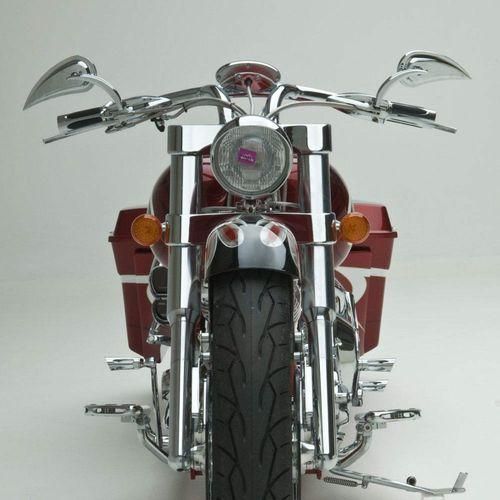 Mirror Chrome Die-Cast Rad III Teardrop Style Left Side by Arlen