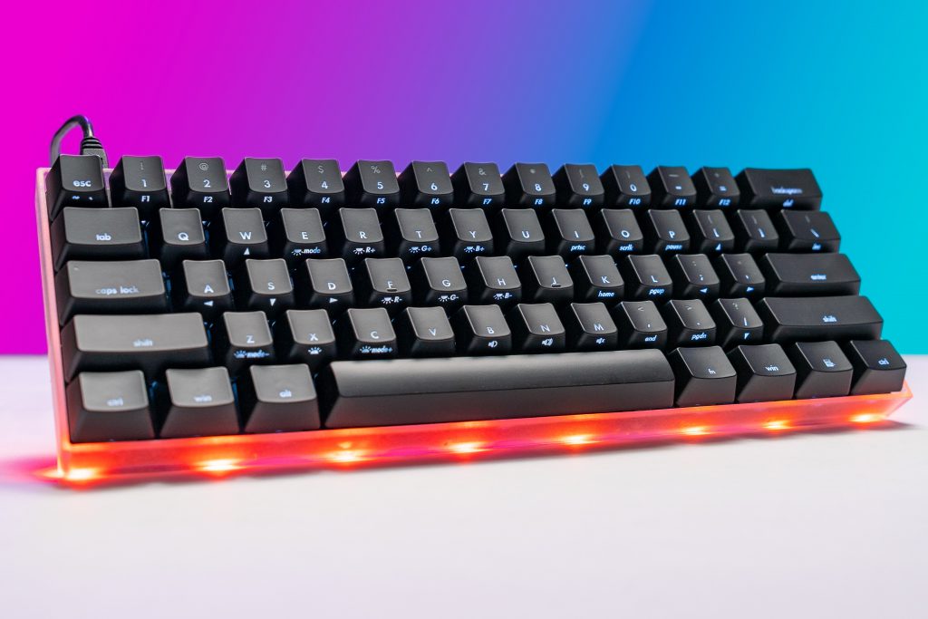 KBPV60K V60 Mini TypeR DIYKit - Underglow60%スリムキーボードキット