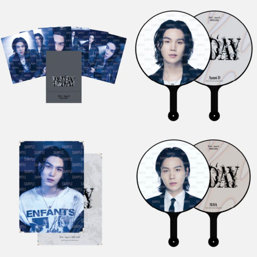 BTS SUGA Agust D TOURのツアーグッズの商品ラインナップがついに公開
