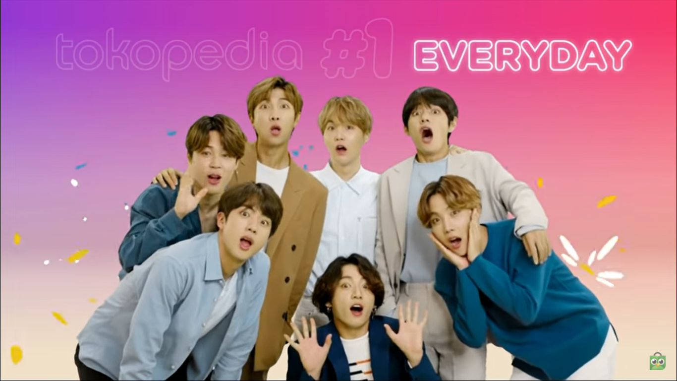 Tokopedia x BTS – BTS Bangtan Archive