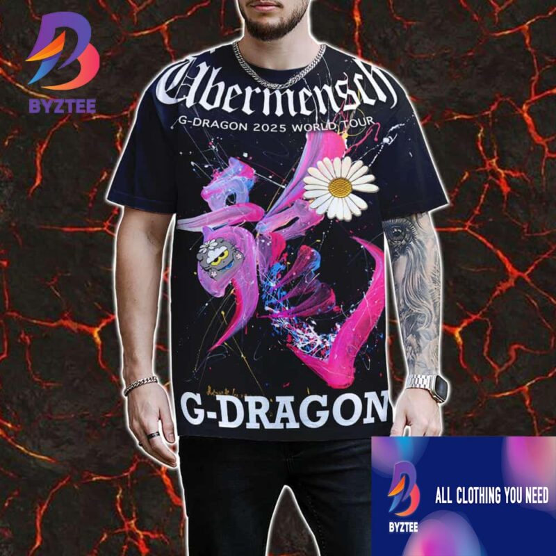 G-Dragon 2025 World Tour Ubermensch Poster Limited Edition All