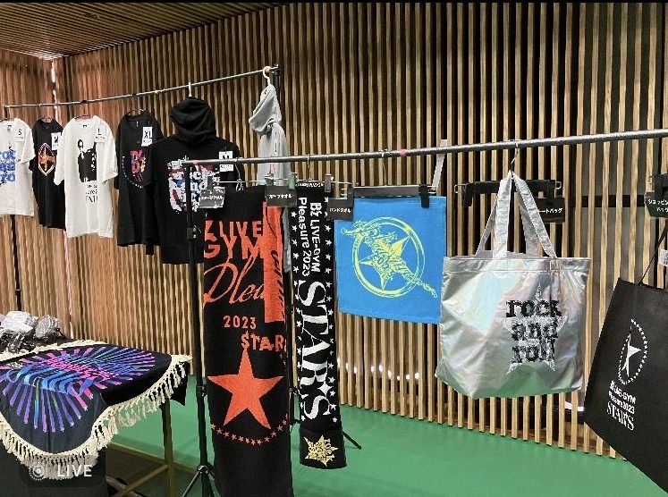 B'z グッズ】35周年ツアー「B'z LIVE-GYM Pleasure 2023 -STARS