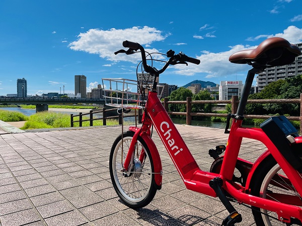 熊本市と菊陽町がシェアサイクルでつながる！生活に便利なチャリチャリ