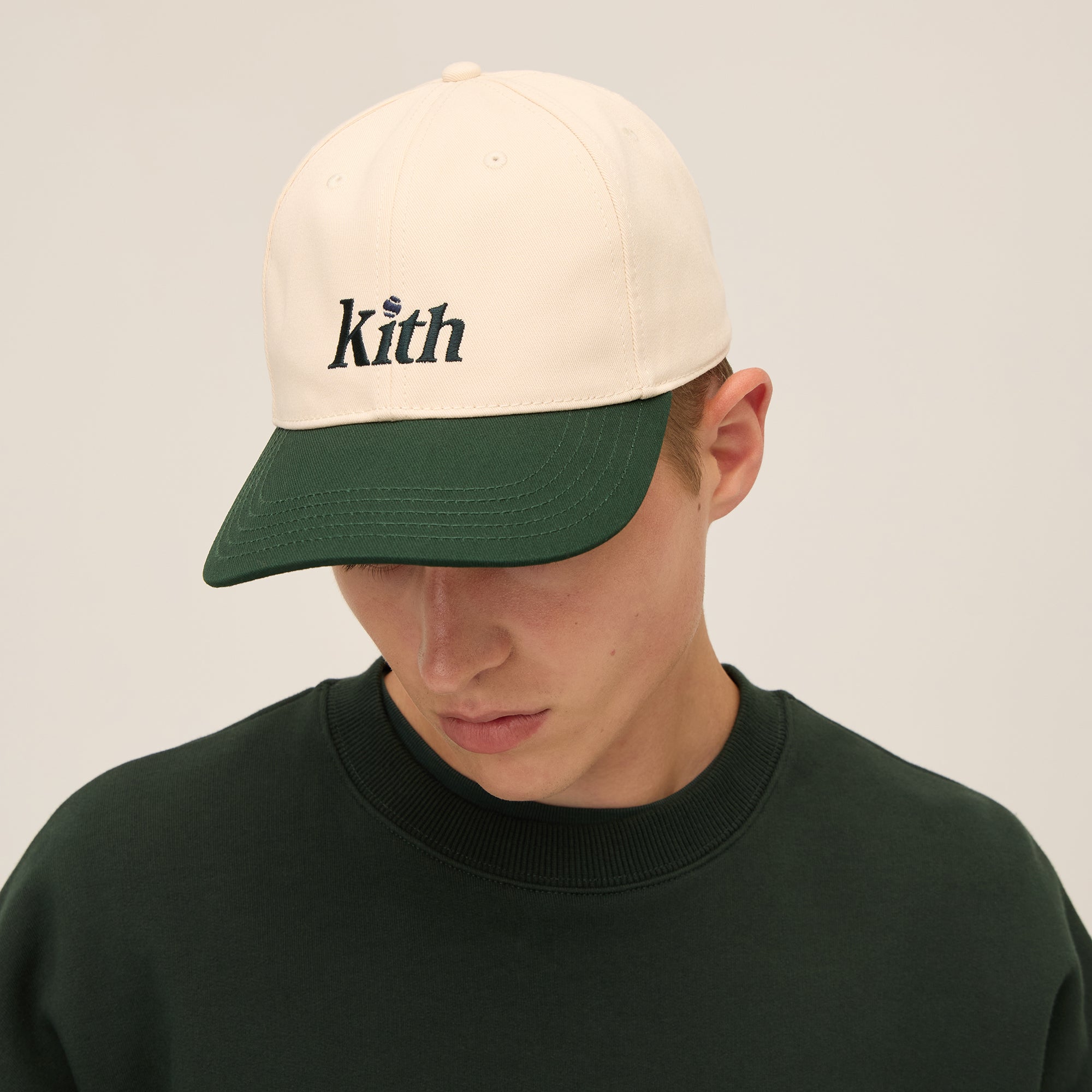Kith for Wilson Two-Tone Aaron Cap - Sandrift – Kith Canada
