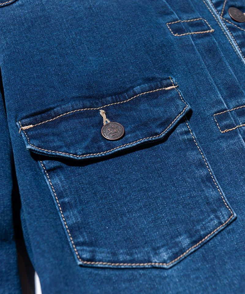 30%OFF【glamb(グラム)】Oversized Denim All in One オーバーサイズ