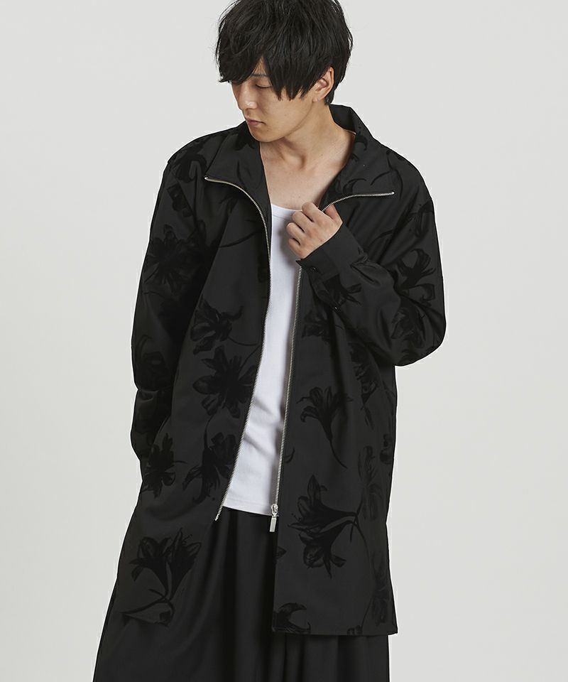 30%OFF【NO ID.(ノーアイディー)】 ZIPﾛﾝｸﾞSH シャツ(457006-043S