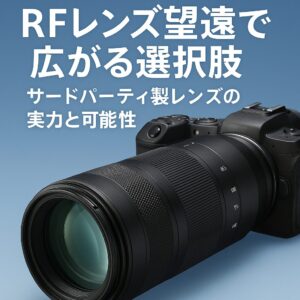 RFレンズ望遠で広がる選択肢 サードパーティ製レンズの実力と可能性