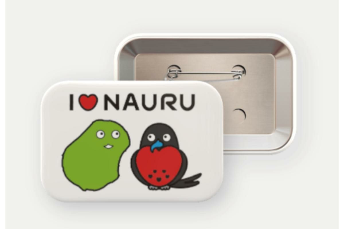 ナウルくん缶バッジ / マグネット｜カメカメ