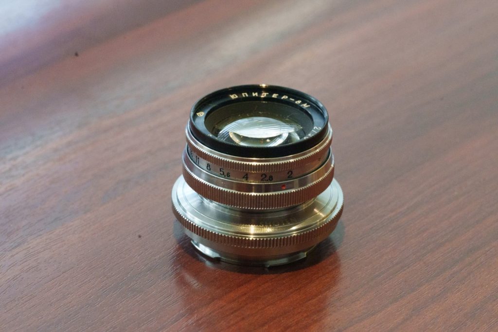 コスパ抜群のゾナー型レンズ、JUPITER-8M 50mm F2 ※キエフマウント