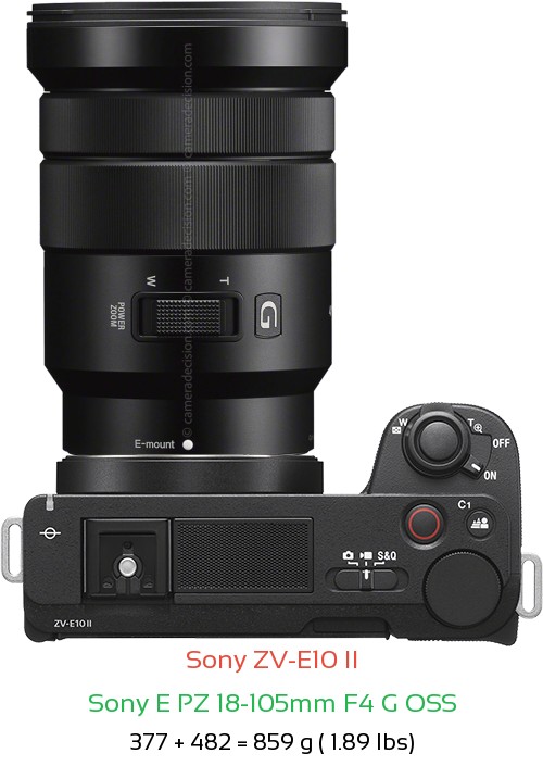Sony ZV-E10 II Camera and Sony E PZ 18-105mm F4 G Lens