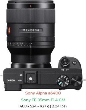 Sony A6400 Camera and Sigma 30mm F1.4 C Lens