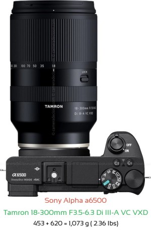 Sony A6500 Camera and Sony E PZ 18-105mm F4 G Lens