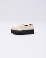 PLATFORM LOAFERS ECRU – caminando.jp