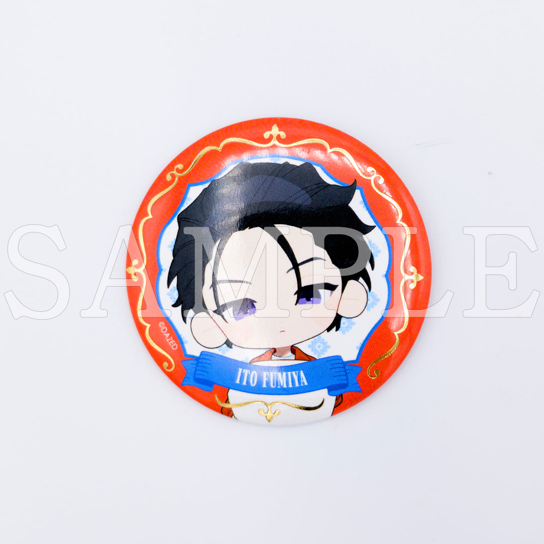 超人的シェアハウスストーリー『カリスマ』 箔押し缶バッジ