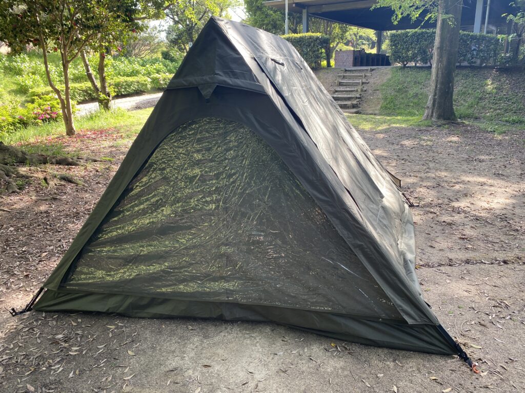 韓国ブランド】CAMVIL！開放的なミリタリーテント「A-TENT」紹介