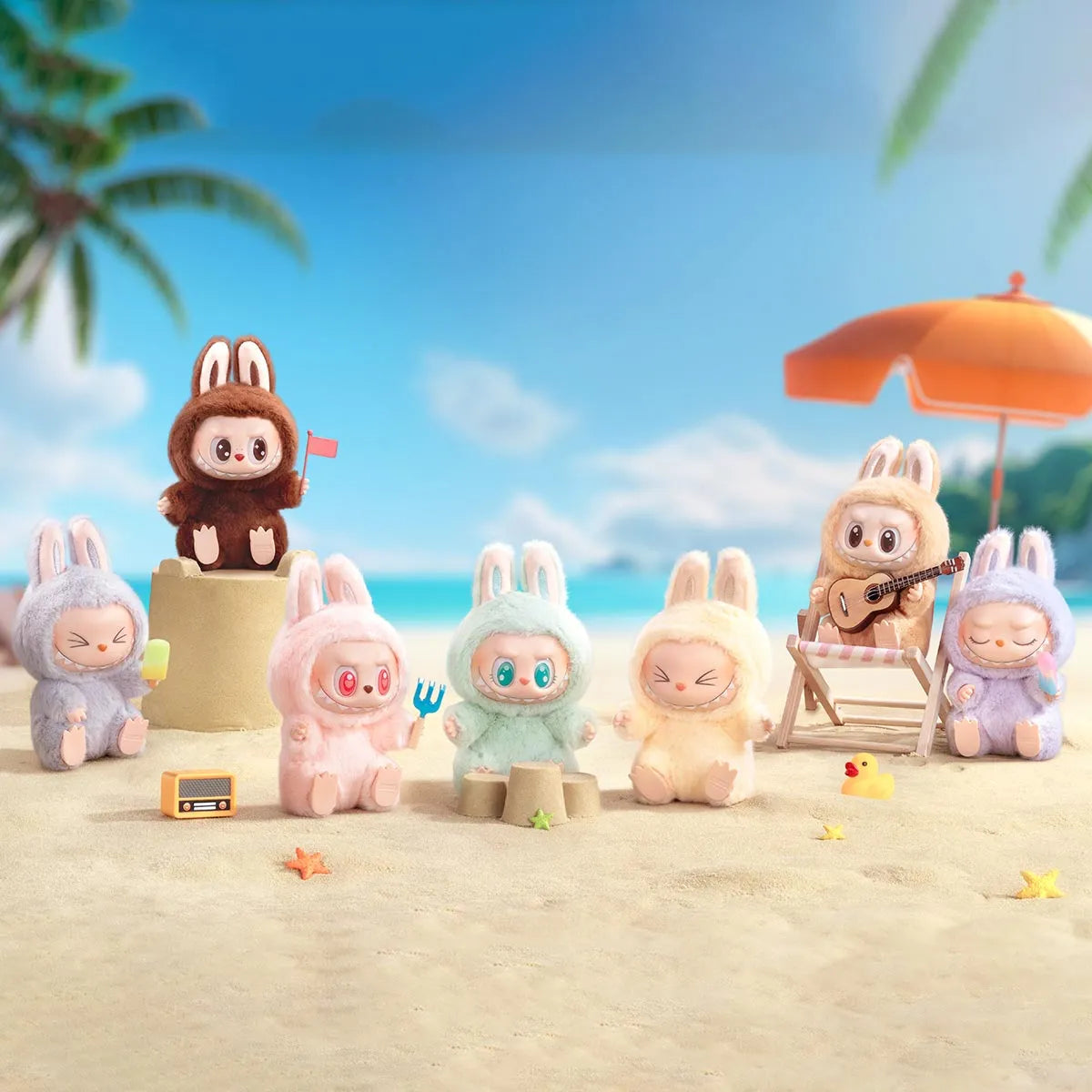 Labubu Have a Seat THE MONSTERS Pop Mart Vinyl Plush Blind Box