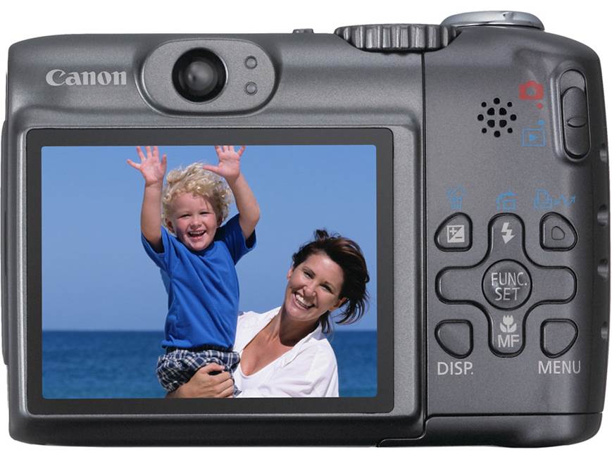 Canon PowerShot A590 IS 8-megapixel digital camera with 4X optical