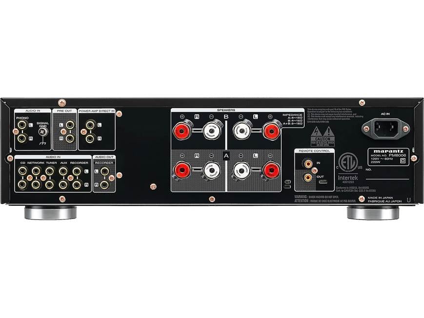Marantz PM8006 Stereo integrated amplifier at Crutchfield Canada