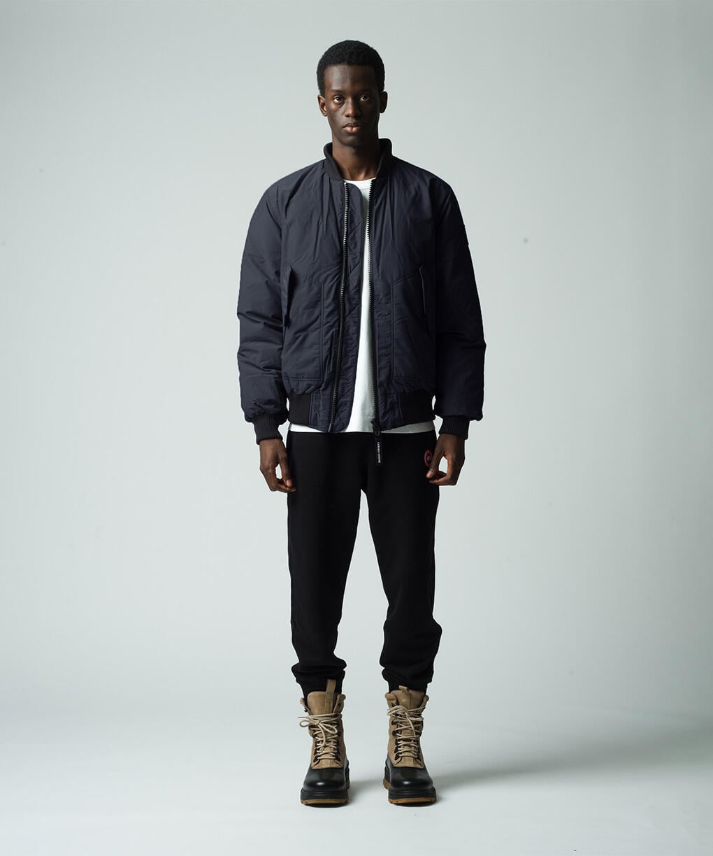 バーナード シャツ ジャケット ブラックレーベル フュージョンフィット