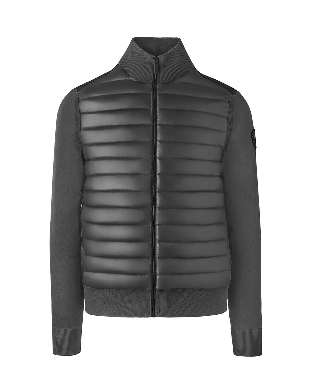 ハイブリッジ ニット ジャケット パッカブル ブラックレーベル(6893MB