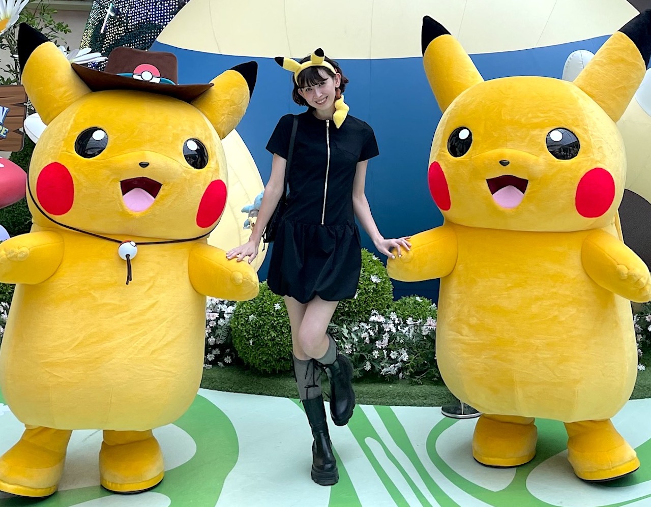 ピカチュウの可愛さに語彙力喪失…！韓国ロッテワールド「ポケモン