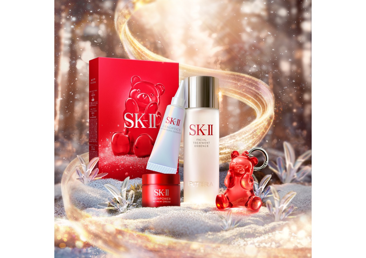 SK-Ⅱ・10/20限定発売】オリジナルキャラ「ぴてくま」も可愛いホリデー