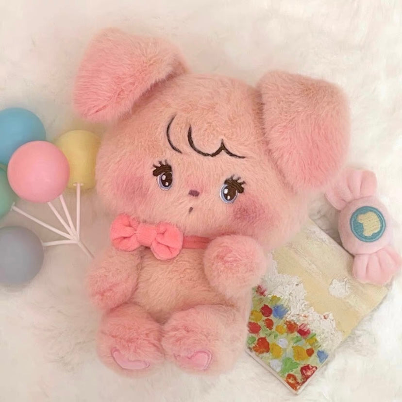 preamサンリオ 猫 作家 テディベア ハンドメンド ぬいぐるみ 羊毛