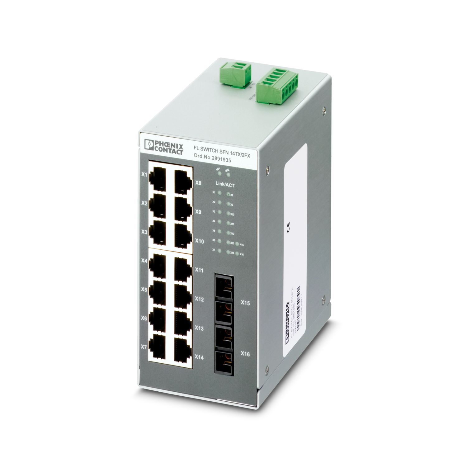 FL SWITCH SFN 14TX/2FX - Industrial Ethernet Switch - 2891935