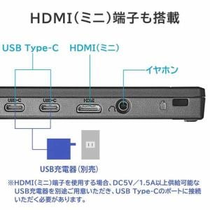 I-O DATA LCD-YC172AX 17.3型フルHD液晶モバイルモニター ブラック【3