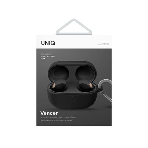 UNIQ UNIQ-SONYWF1000XM5-VENBLK WF-1000XM5 シリコンケース UNIQ