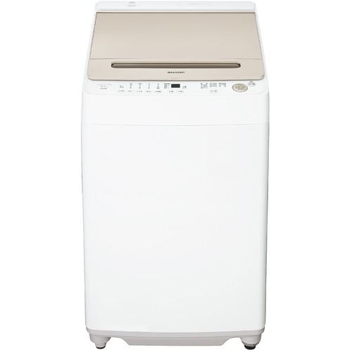 シャープ ES-GV8H インバーター洗濯機 ステンレス穴なし槽 8kg