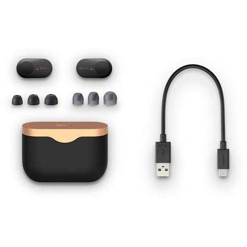 ソニー WF-1000XM3B ワイヤレスノイズキャンセリングヘッドセット B