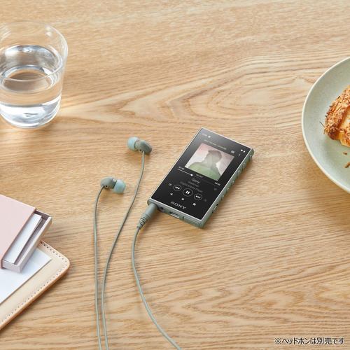 ソニー NW-A105 GM ウォークマンAシリーズ アッシュグリーン | ヤマダ