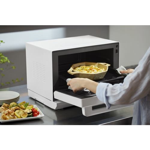 アイリスオーヤマ KMO-FJ50Y スチームオーブンレンジ 18L ホワイト