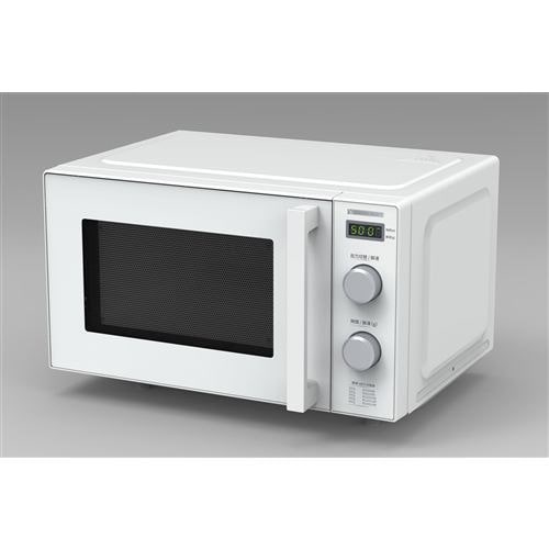 アイリスオーヤマ KMB-F186-W 単機能レンジ 18L 50／60Hz両対応