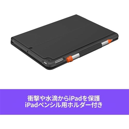 ロジクール iK1055BK SLIM FOLIO iPad第7世代用 統合キーボード