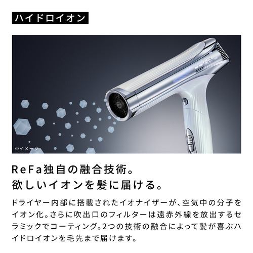 MTG REBC02A ReFa BEAUTECH DRYER S+ ホワイト | ヤマダウェブコム