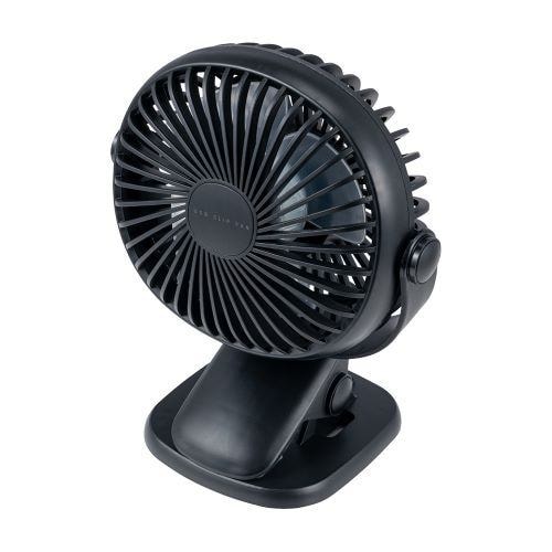 ナカバヤシ USF-20BK USB扇風機 2024モデル ブラック | ヤマダウェブコム