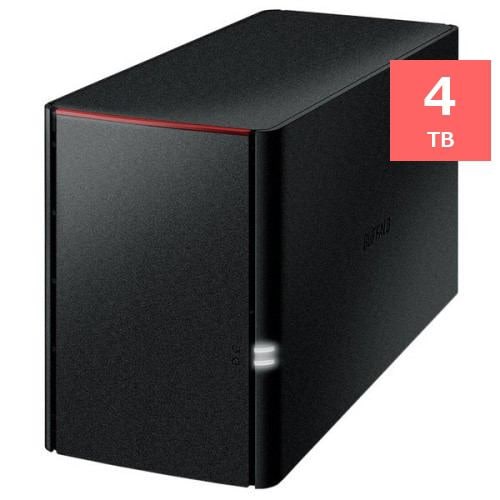 HDD リンクステーション バッファロー BUFFALO LS210D0201G 外付け