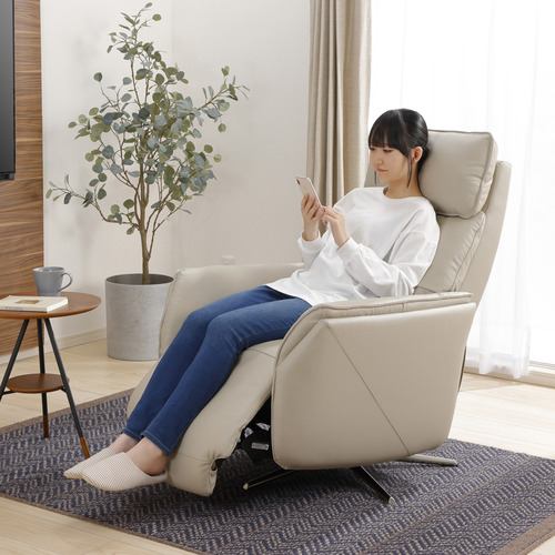 期間限定大特価】ヤマダオリジナル 一人掛 本革電動パーソナルチェア